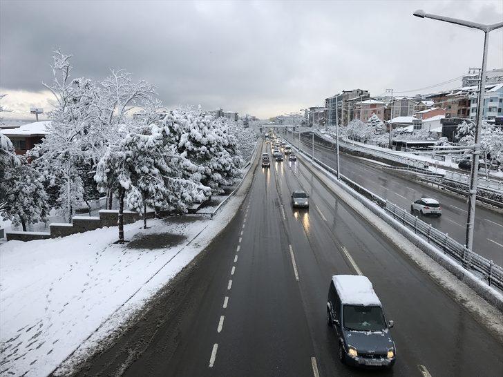Sakarya, Kocaeli, Karabük ve Bolu'da kar etkili oluyor G5