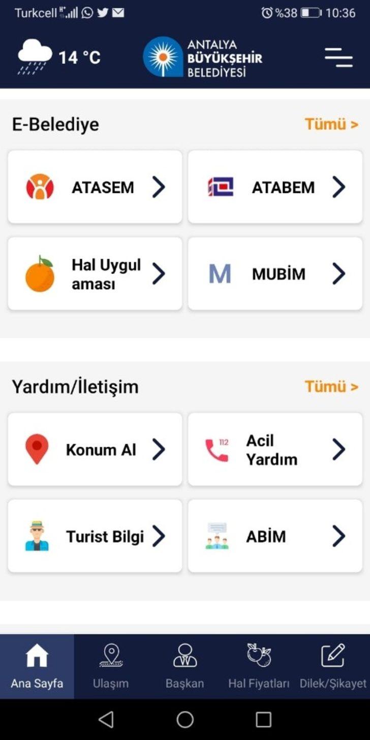 Büyükşehir’in mobil uygulaması yayında G3