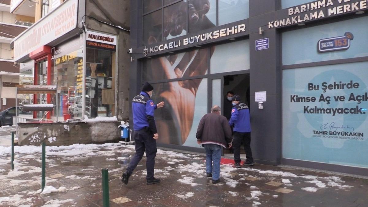 Sokakta kalan vatandaşlara sıcak yuva