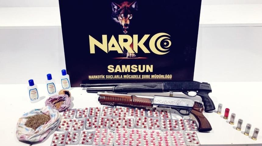 Samsun’da uyuşturucu operasyonu: 7 gözaltı
