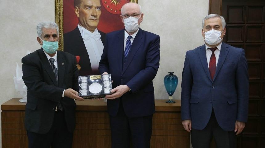 Kahveciler Odası&rsquo;ndan Başkan Kurt&rsquo;a teşekk&uuml;r ziyareti