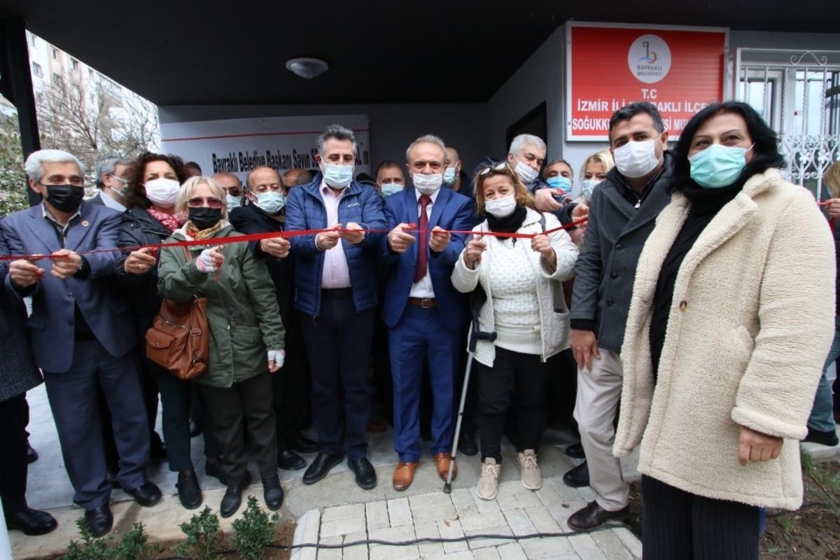 Bayraklı Soğukkuyu&rsquo;ya yeni muhtarlık binası