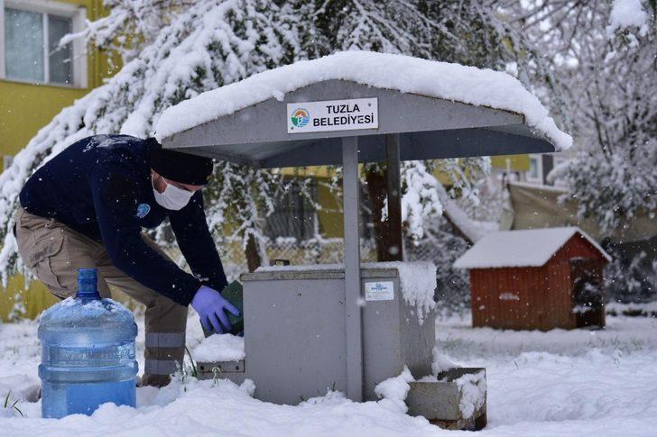 Tuzla’da sokak hayvanları unutulmadı G1