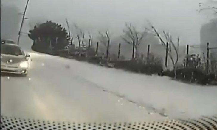 (Özel) İstanbul’da minibüstekilerin dehşeti yaşadığı feci kaza kamerada G3