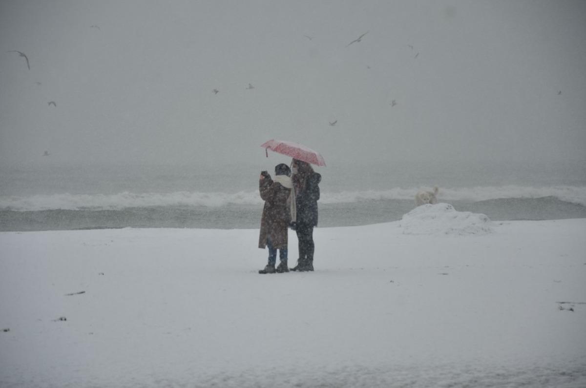 Ordu&rsquo;da "beyaz &ouml;rt&uuml;" mutluluk getirdi