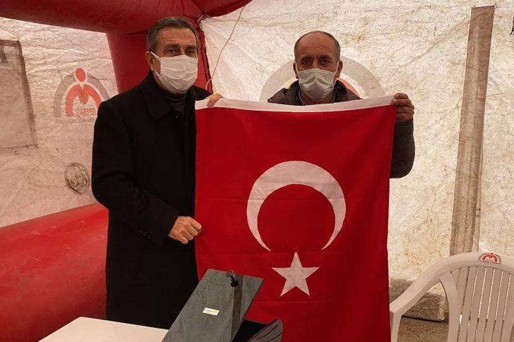 Başkan Ataç şehit ailesinin acısını paylaştı G1