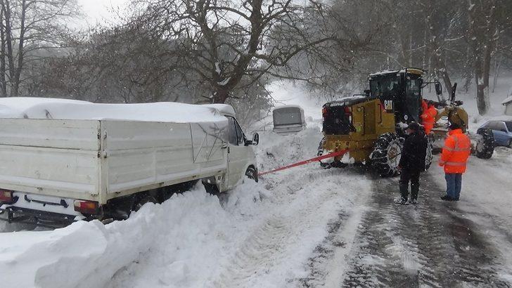 Kazdağları’nda kar yağışı devam ediyor G1