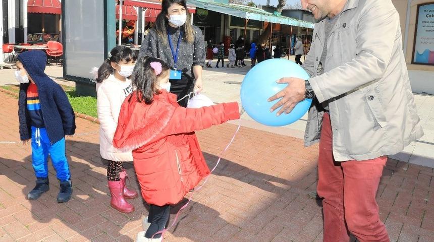 GA&Uuml;N kreş ve anaokulu &ouml;ğrencilerinden anlamlı etkinlik