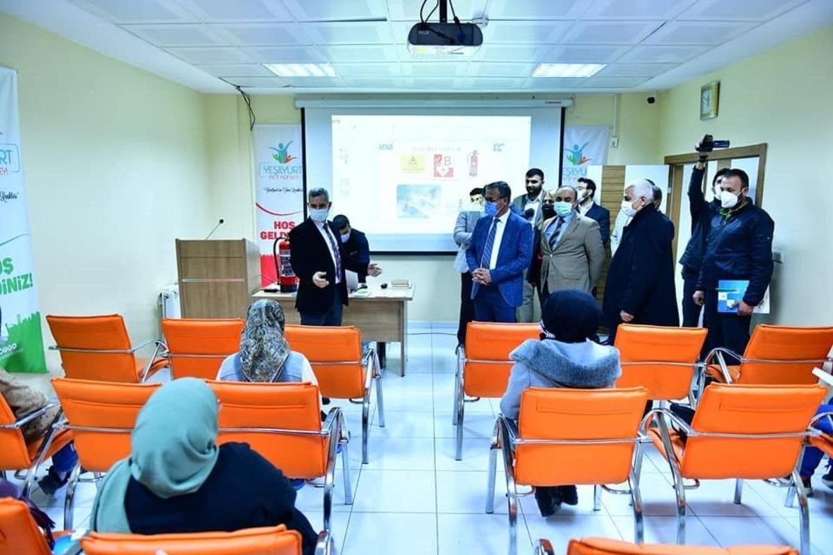 Yeşilyurt&rsquo;ta arama kurtarma eğitim programı devam ediyor