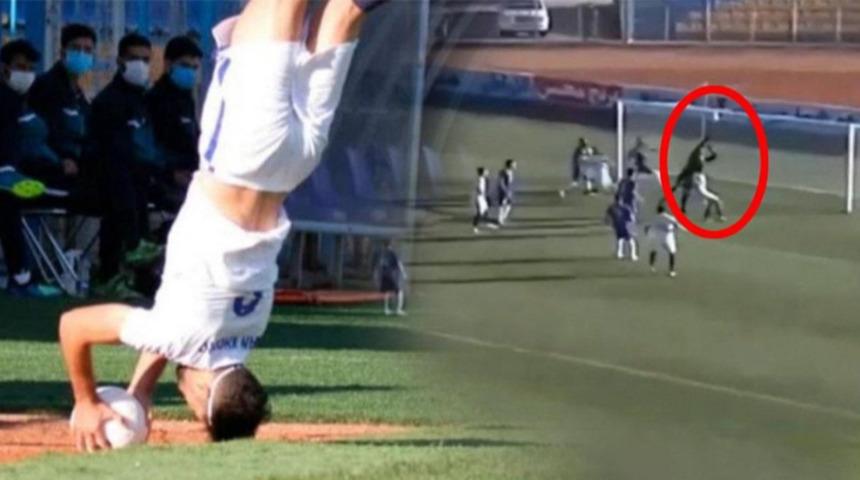 İran Ligi'nde kullanılan taç atışı sosyal medyada viral oldu!