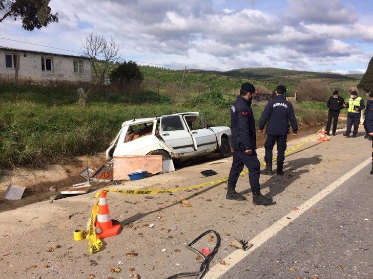Manisa’da otomobil yakıt tankeriyle çarpıştı: 1 ölü G4