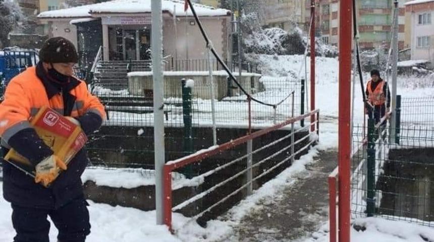 Bozkurt, &rdquo;Kar ile m&uuml;cadelemiz devam ediyor&rdquo;
