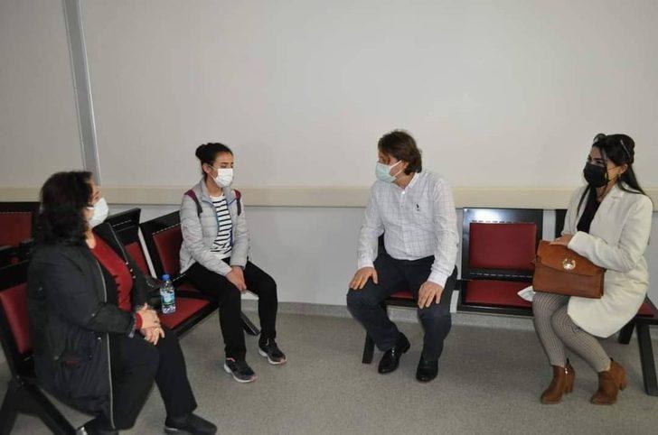 KEA Hastanesi Başhekimi Şahin, Fizik Tedavi Hastanesinde incelemede bulundu G2