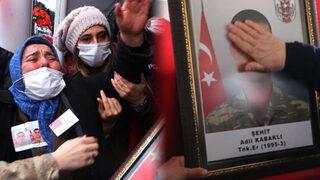 Son Dakika: Gara şehitleri Müslüm Altıntaş ve Adil Kabaklı son yolculuğuna uğurlandı