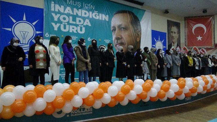 AK Parti Muş Kadın Kolları Başkanlığının 6. Olağan Kongresi yapıldı G5