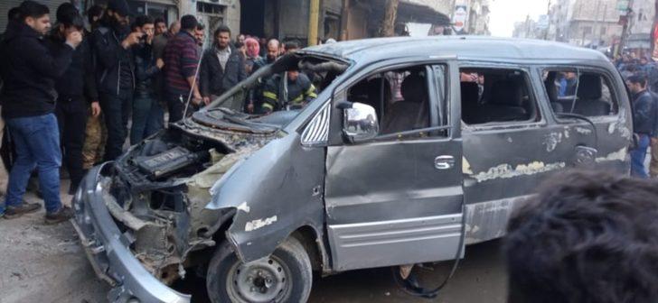 El Bab’da araç içinde patlama: 1 ölü, 5 yaralı G4