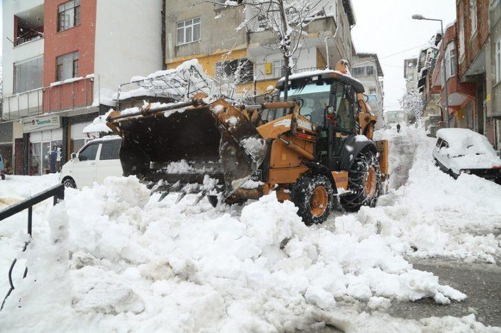 İlkadım’da yoğun kar mesaisi G1