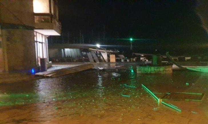 Urla dolu felaketinden sonra fırtına ile boğuşuyor G2