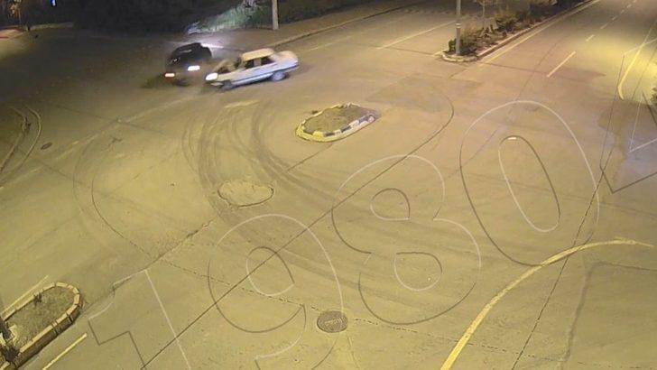 Trafik kazaları güvenlik kameralarına böyle yansıdı G2