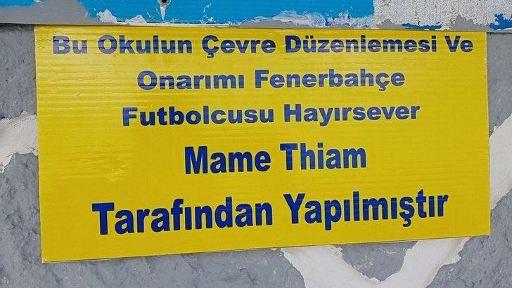 Thiam’ın yenilettiği okulda yüzler gülüyor G1