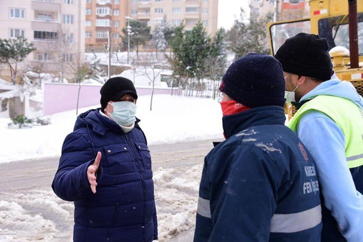 Başkan Orkan, karla mücadele çalışmalarını yerinde inceledi G1