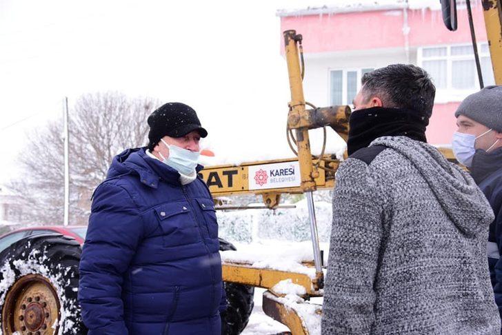 Başkan Orkan, karla mücadele çalışmalarını yerinde inceledi G3