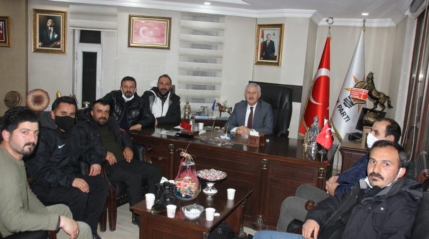 Başkan &Ouml;zbek, gazetecilerle bir araya geldi