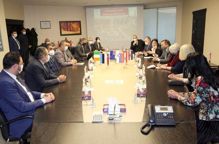 5 ülkenin Büyükelçisinden KAYSO’ya ziyaret G1