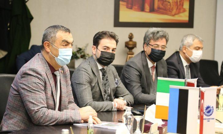 5 ülkenin Büyükelçisinden KAYSO’ya ziyaret G4