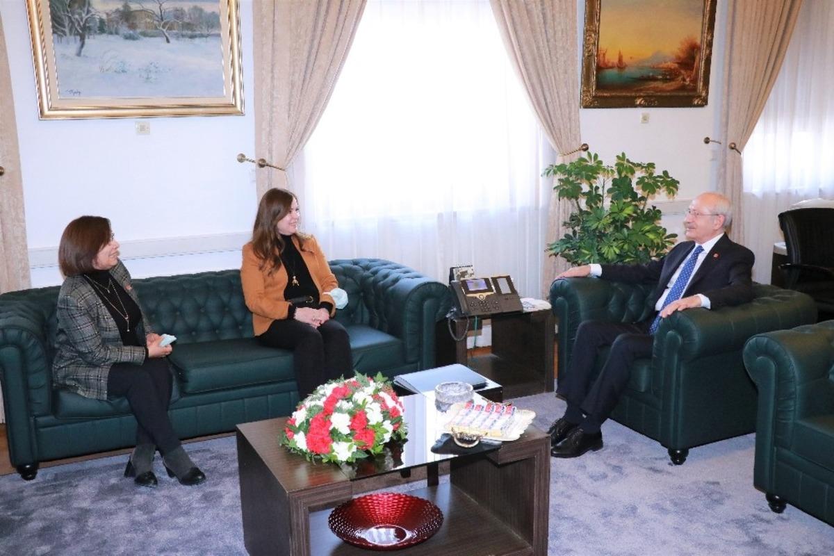 Kadın başkanlardan CHP Genel Başkanına ziyaret