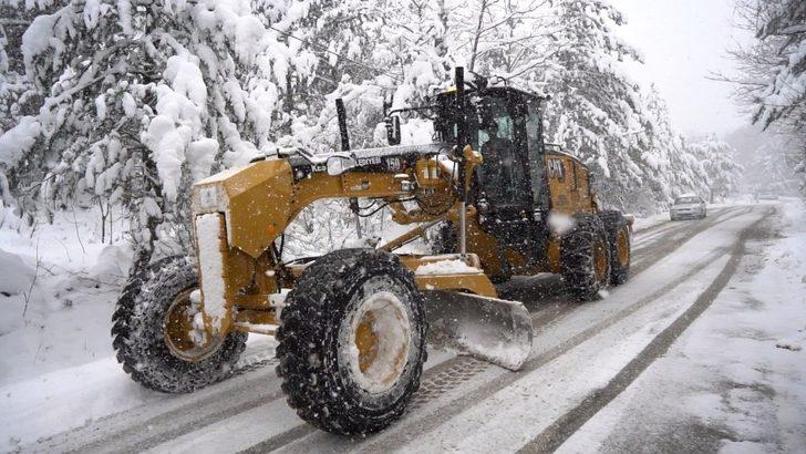Kestel’de karla mücadele ekipleri aralıksız çalışıyor G1