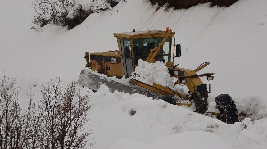 Muş’ta 12 köy yolu ulaşıma kapandı