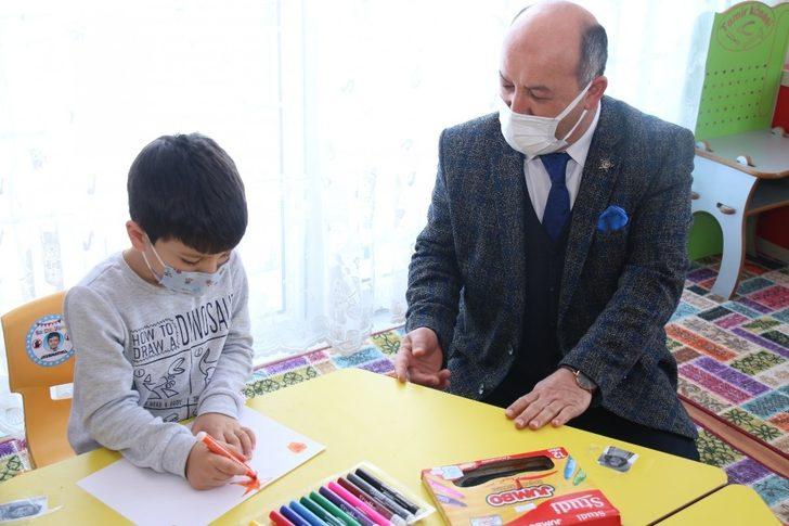 Müdür Başyiğit’ten anaokulu ziyareti G1