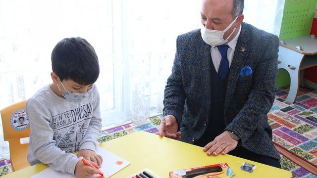 Müdür Başyiğit’ten anaokulu ziyareti