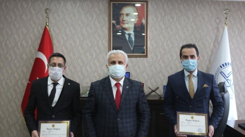 PARDUS&rsquo;un kullanımı noktasında katkı sağlayan personellere &ldquo;Başarı Belgesi&rdquo;