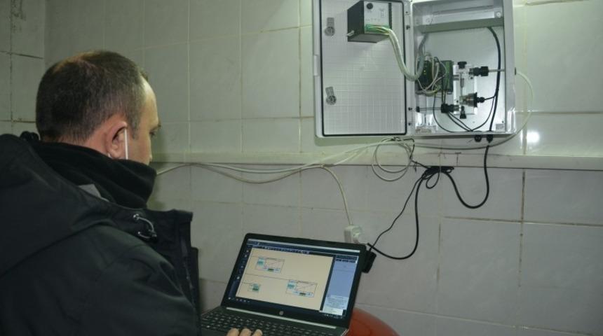 Gediz Belediyesi klorlama sistemi kurdu