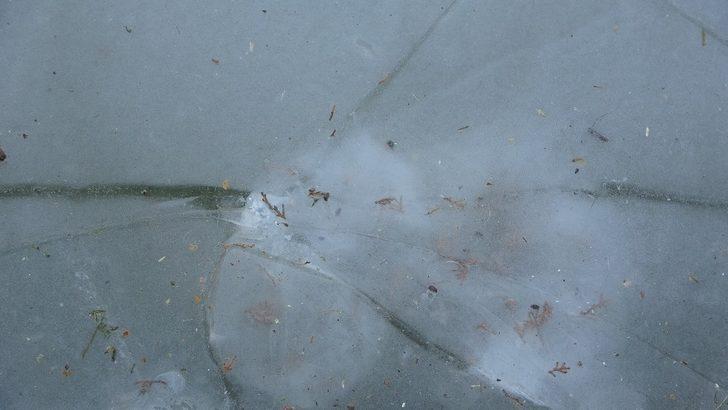 Kırklareli’nde süs havuzları dondu G3