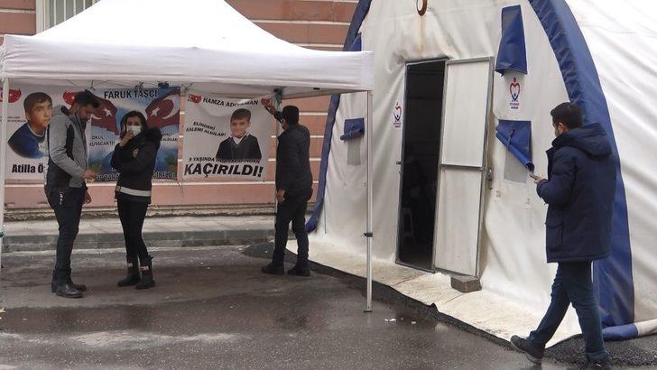 Şehit cenaze törenine katılan evlat nöbetindeki aileler PKK ve HDP’ye ateş püskürdü G1