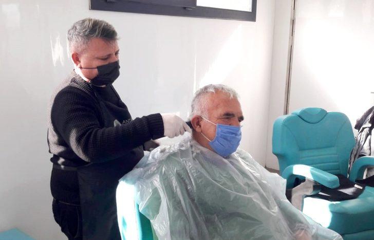 Mobil Kuaför Tırı Alanya ve İbradı’da 316 kişiye hizmet verdi G2