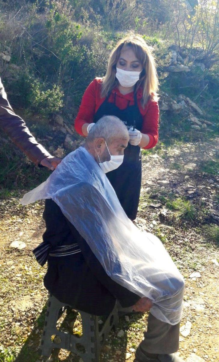 Mobil Kuaför Tırı Alanya ve İbradı’da 316 kişiye hizmet verdi G4