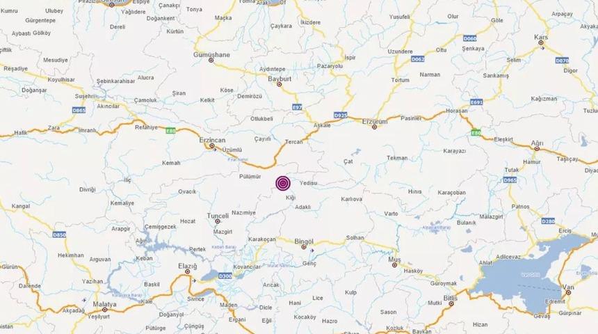 Son Dakika: AFAD duyurdu! Tunceli'de 4.1 büyüklüğünde deprem