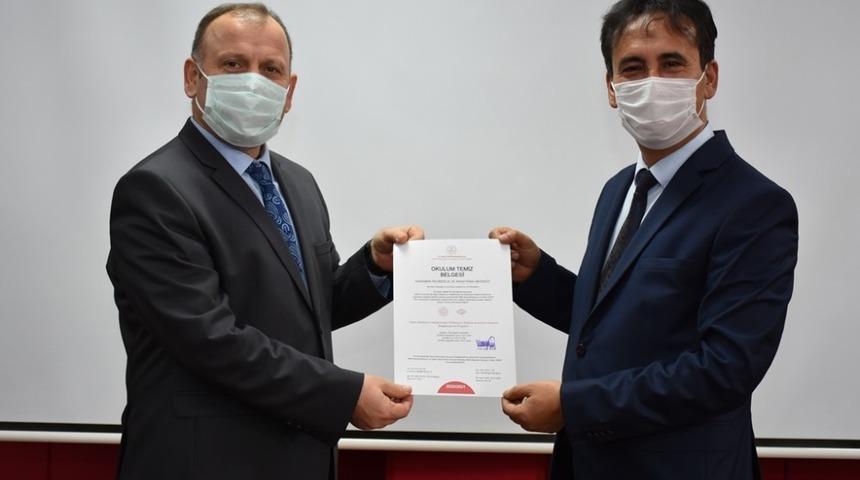 Karaman’da 78 okula "Okulum Temiz" belgesi verildi