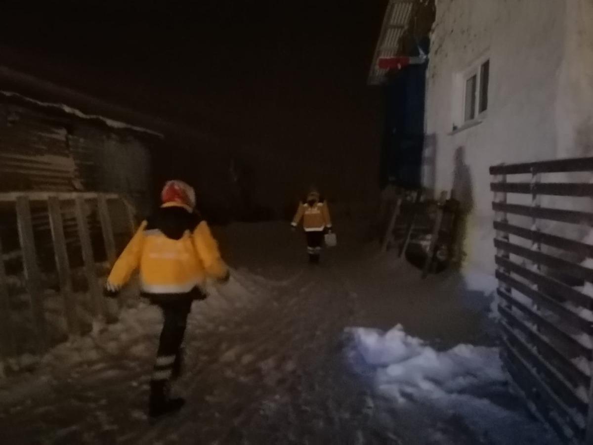 Toprak bebek b&ouml;yle kurtarıldı