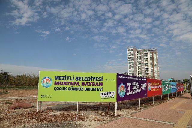 Mezitli’ye yeni bir çocuk gündüz bakımevi daha yapılıyor