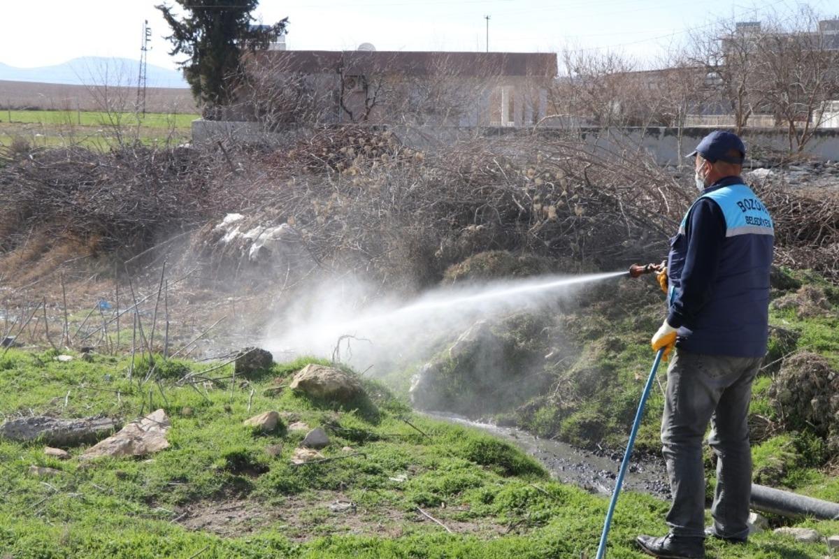 Bozova&rsquo;da ila&ccedil;lama &ccedil;alışmalarına başlandı