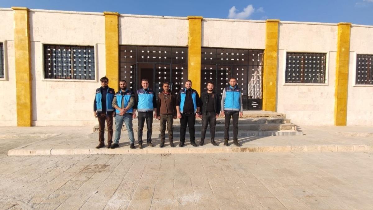 MTTB&rsquo;nin Suriye&rsquo;deki T&uuml;rk&ccedil;e eğitim verecek okulun yapımına katkısı s&uuml;r&uuml;yor