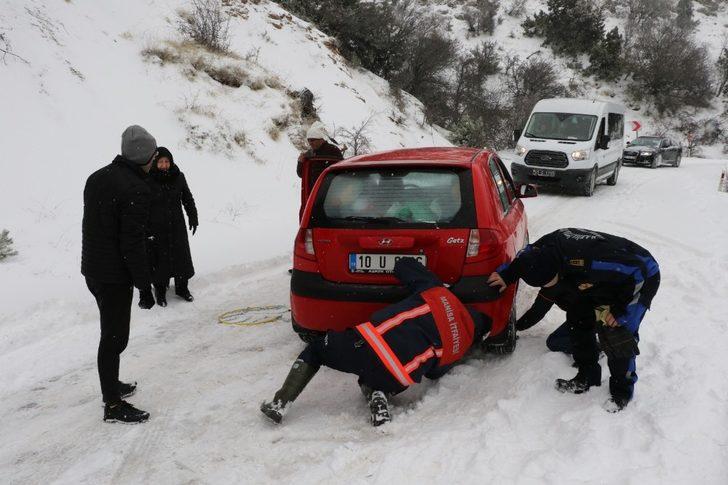 Manisa itfaiyesinden kış tatbikatı G3