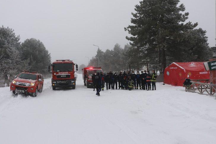 Manisa itfaiyesinden kış tatbikatı G4