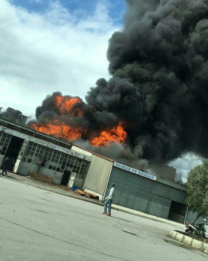 Antakya Organize Sanayi Sitesi’nde korkutan yangın G2