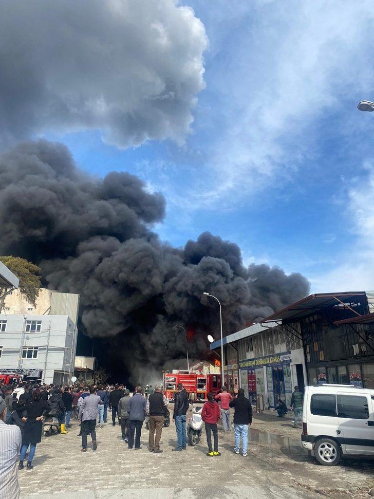 Antakya Organize Sanayi Sitesi’nde korkutan yangın G3
